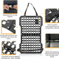 Rigid Molle Panels For Vehicles Truck Mount Rack Panel with Fire Extinguisher Mout & Hook and Loop Fasteners & Elastic Rope Tactical Seat Back Organizer Adjustable Versatile Panel