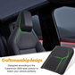 MAIKER Center Console Cover, Upgraded Microfiber Leather Car Armrest Cover Compatible with Tesla Cybertruck 2023 2024 (Black)