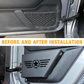 FUNY Metal Rear Door Storage Box, Door Side Insert Organizer Box Pockets for 2007-2018 Jeep Wrangler JK JKU 4 Door 2pcs