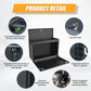 Wrangler Tailgate Table Storage Lock Box Compatible with Jeep Wrangler 2007-2017 JK & 2018-2024 JL 4 Doors, Multifunctional Cargo Rack Shelf Storage Bin Camping Desk