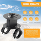 UTV ATV Metal Water Tank Mount with Lock & Key, Water Tank Bracket Compatible with Polaris RZR Pioneer Yamaha Can Am Maverick X3