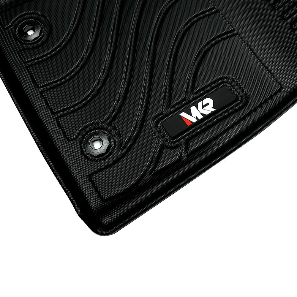 All-Weather TPE Front and Rear Row Floor Liners Floor Mats Fit for Toyota Tundra CrewMax Cab 2022-2025, Custom Fit Tundra Car Mats