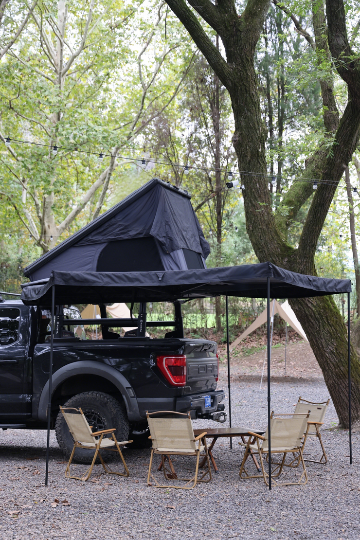 Rooftop Camping Hardshell Overland Tent with Ladder (SUV Jeep Ford Off-Road Vehicles Van Truck)