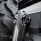Soporte de asta de bandera para portón trasero de aluminio OMU para Jeep Wrangler JK JL JT