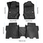 3D TPE All-Weather Floor Mats (2021-2023 Ford Bronco, Not fit 2 doors version)