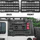 Multifunctional Rear Window Molle Storage Panel Flank Kit, Heavy Duty Protective Decoration Compatible with 2018-2024 Jeep Wrangler JL 4-Door, Compatible with Driver Side