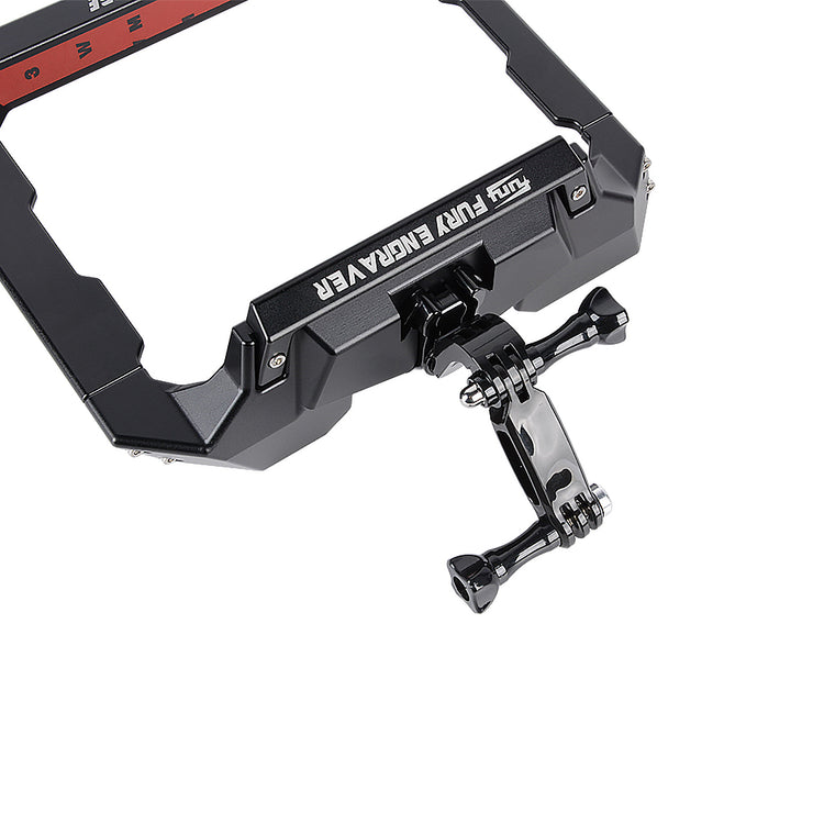 Awaken Series Aluminum Rearview Mirror Rain Shield Frame(07-18 Jeep Wrangler JK)