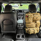 Universal Tactical Vehicle Back Seat Organizer with 5 Molle Pouch Molle Pouches Truck Seat Organizer Tactical Gear for Car Truck Ford Jeep Vehicle