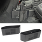 MAIKER Metal Gear Shift Storage Box, Center Console Hanging Box, Upgrade Gear Tray Compatible with 2018-2023 Jeep Wrangler JL JLU & Gladiator JT& 4XE, 2pcs, Black, US Flag Logo