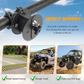 UTV ATV Metal Water Tank Mount with Lock & Key, Water Tank Bracket Compatible with Polaris RZR Pioneer Yamaha Can Am Maverick X3