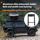 3-in-1 Roof Tent, Land & Water Camping Tent, Inflatable Waterproof Roof Tent Suitable for SUV, Truck, Jeep, Off-Road Vehicle, Thickening Windproof 2-3 People Tent with Paddle, Ladder, Hand Pumps, Rod