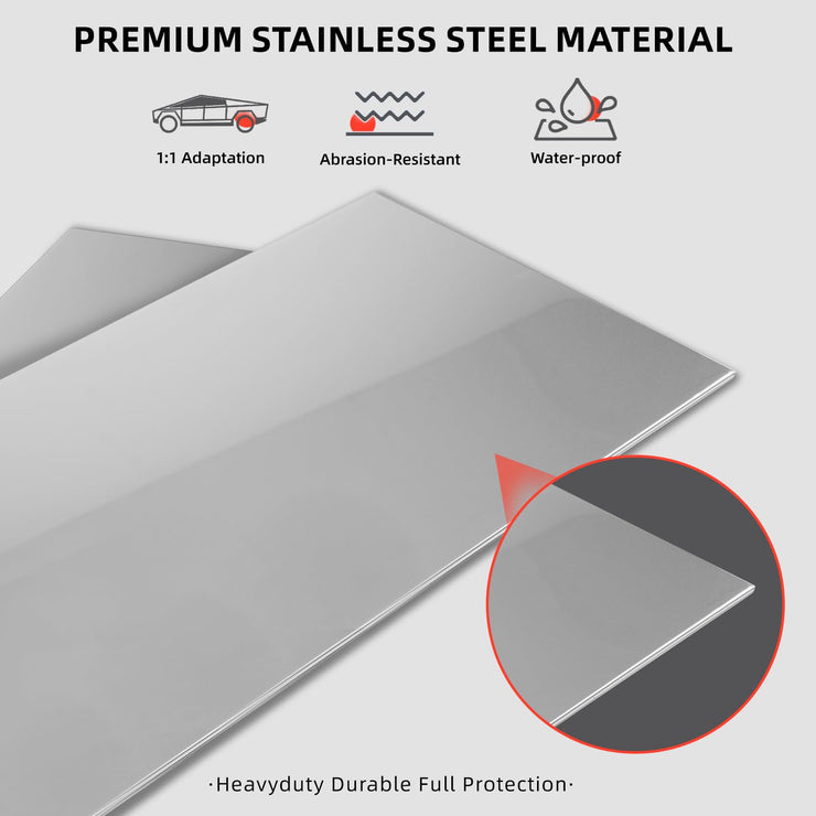 Rear Bumper Tailgate Protector Cover (23-24 Tesla Cybertruck)