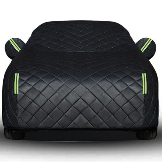 Anti-Hail Car Cover Compatible with Jeep Wrangler 4 Door 2007-2025,Hail Blanket for Cars Full Cover All-Weather Protection Car Cover with Reflective Strips