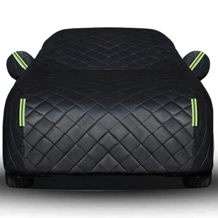 Anti-Hail Car Cover Compatible with Jeep Wrangler 4 Door 2007-2025,Hail Blanket for Cars Full Cover All-Weather Protection Car Cover with Reflective Strips