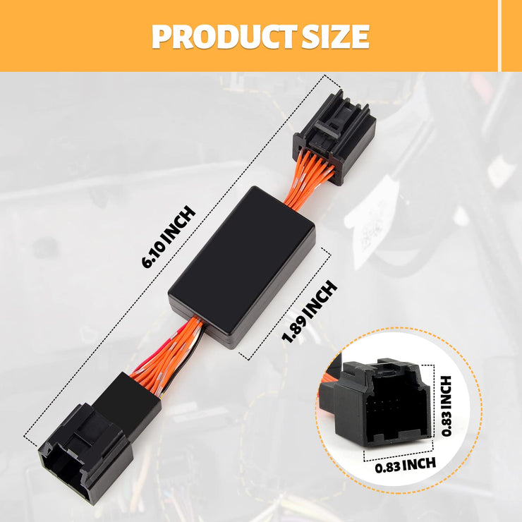 Auto Start Stop Eliminator Upgrade Plug Play Engine System (Jeep Wrangler, Not fit 4XE &  Ford Bronco & Forester/ Legacy/Outback/XV)