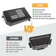 Metal Front Door Storage Box Door Side Insert Organizer Box Pockets (18-24 Jeep Wrangler JL 4XE JLU Rubicon Sport Sahara Gladiator JT)