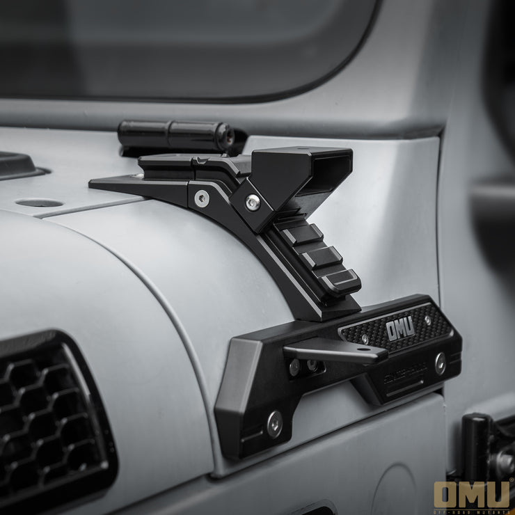 Genesis Series A-Pillar Light System Mount(18-24 Jeep Wrangler JL & Gladiator JT [Not For 4xe,392 & Mojave])