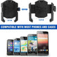 A Pillar Grab Handle Phone Mount Adjustable Direction Mobile Phone Holder Compatible with Jeep/Bronco/F-150/F-250/F-350/Chevrolet Silverado/GMC Sierra/Dodge Ram/Land Cruiser Fit for iPhone 14 15 16