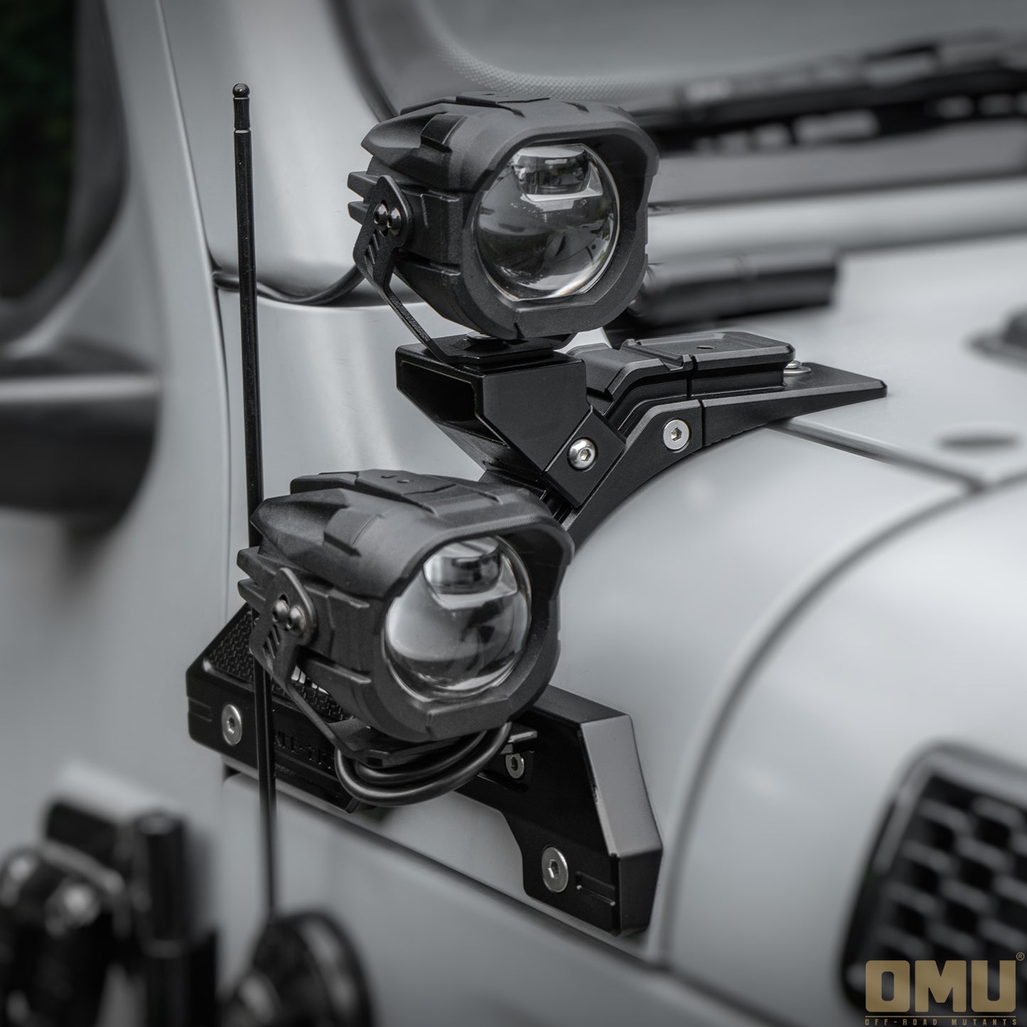 Genesis Series A-Pillar Light System Mount(18-24 Jeep Wrangler JL & Gladiator JT [Not For 4xe,392 & Mojave])