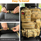 Universal Tactical Vehicle Back Seat Organizer with 5 Molle Pouch Molle Pouches Truck Seat Organizer Tactical Gear for Car Truck Ford Jeep Vehicle