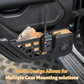 FUNY Rear door storage box Compatible with 2018-2025 Jeep Wrangler JL JLU & Gladiator JT, Door Side Insert Organizer Box Metal Door Net Pocket ReplacementDoor Organizer Panel, 2PCs