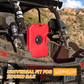 UTV ATV Metal Water Tank Mount with Lock & Key, Water Tank Bracket Compatible with Polaris RZR Pioneer Yamaha Can Am Maverick X3