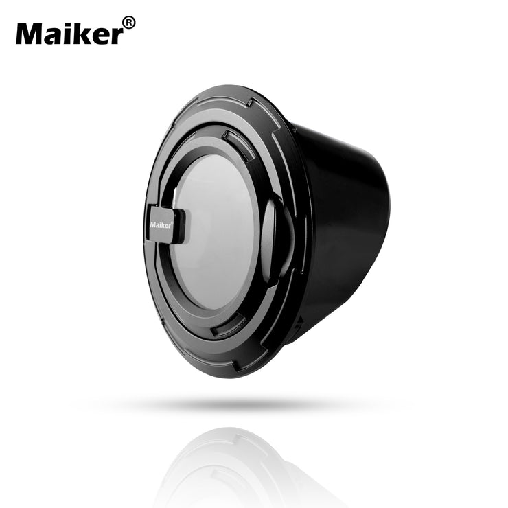 Transparent Gas Tank Cap Cover (18-23 Jeep Wrangler JL 2 Door 4 Door Rubicon Sahara / 07-18 JK)