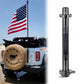 Antenna Mount Flagpole Holder Flagpole Bracket Multi-Function Tailgate Hinge Mount (21-23 Ford Bronco)