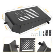 Metal Front Door Storage Box Door Side Insert Organizer Box Pockets (18-24 Jeep Wrangler JL 4XE JLU Rubicon Sport Sahara Gladiator JT)