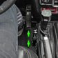 Gun Holder with Molle Panel (18-24 Jeep Wrangler JL) Polymer Fast Holster Center Console Metal Pistol Holster Available for Glock 9mm/SW40/357/G17/G19/P320
