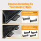 Rust-Resistant Powder Coating Metal Running Boards (21-24 Ford Bronco)