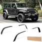 4 PCS Fenders Front & Rear Fenders (07-18 Jeep Wrangler JK& JKU, 21-24 Jeep wrangler Willys 4XE, Sport S Sahara 4XE)