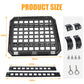 2PC Openable Design Multifunctional Rear Window Storage Panel Kit (07-18 Jeep Wrangler JK/JKU)