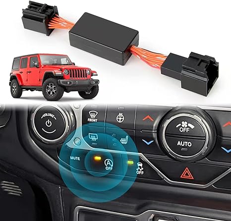 MAIKER Auto Start Stop Eliminator/Delete/Disable for 2018-2023 Jeep Wrangler JL JLU &Jeep Wrangler Gladiator