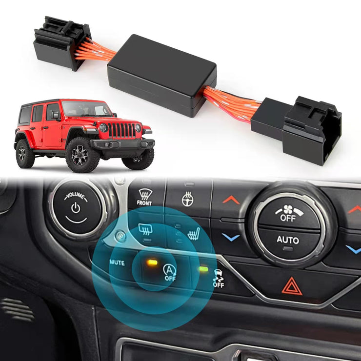 Auto Start Stop Eliminator Upgrade Plug Play Engine System (Jeep Wrangler, Not fit 4XE &  Ford Bronco & Forester/ Legacy/Outback/XV)