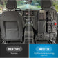 Tactical Seat Back Organizer, Universal Car Seat Back Cover with 5 Mole Bags in Different Sizes, Universal Fits All Vehicles