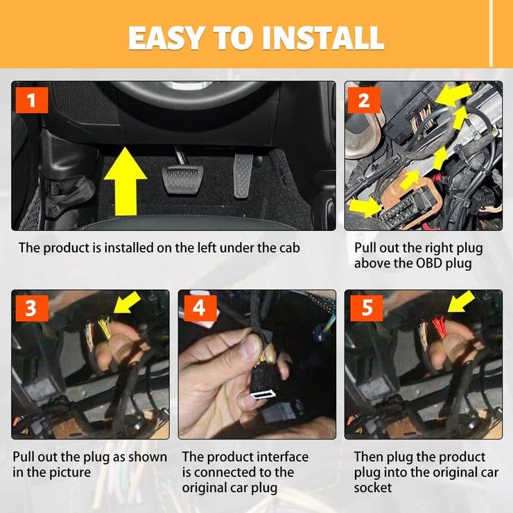 Auto Start Stop Eliminator Upgrade Plug Play Engine System (Jeep Wrangler, Not fit 4XE &  Ford Bronco & Forester/ Legacy/Outback/XV)