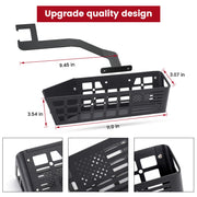American Flag Logo Front Seat Under Storage Box (18-24 JL JLU & Gladiator JT)