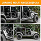 Steel Tubular Half Doors X Tactical Style Offroad Trail Doors (07-18 Jeep Wrangler JK)