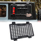 Rear Window Molle Panel Modular Storage Panel System Rear Window Protective Decoration (18-23 Jeep Wrangler JL 4 Doors)