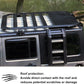 Roof Rack Cargo Storage Basket Platform (07-18 Jeep Wrangler JK)