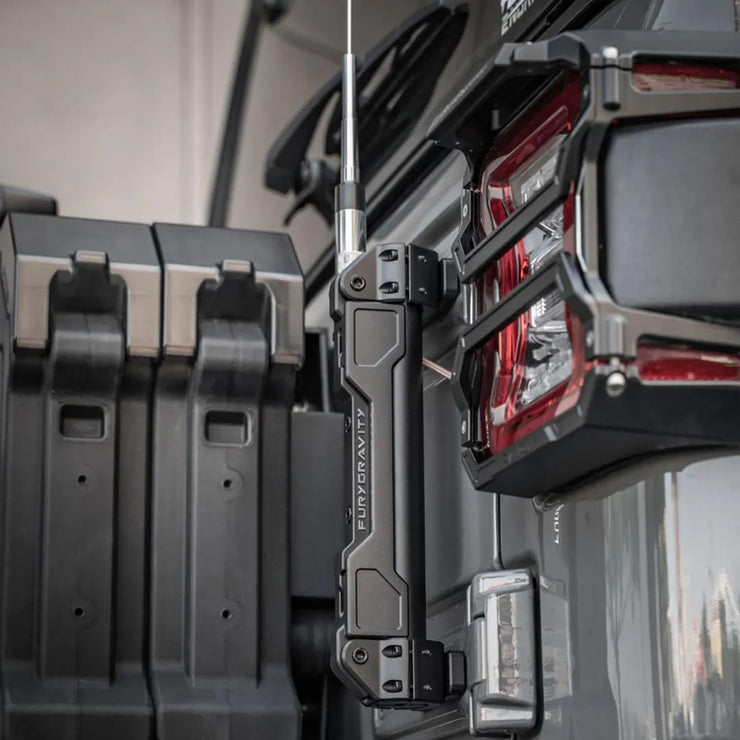 Awaken Serie Multi-Function Antenna Mount Flagpole Holder(07-24 Jeep Wrangler JK JL JT)