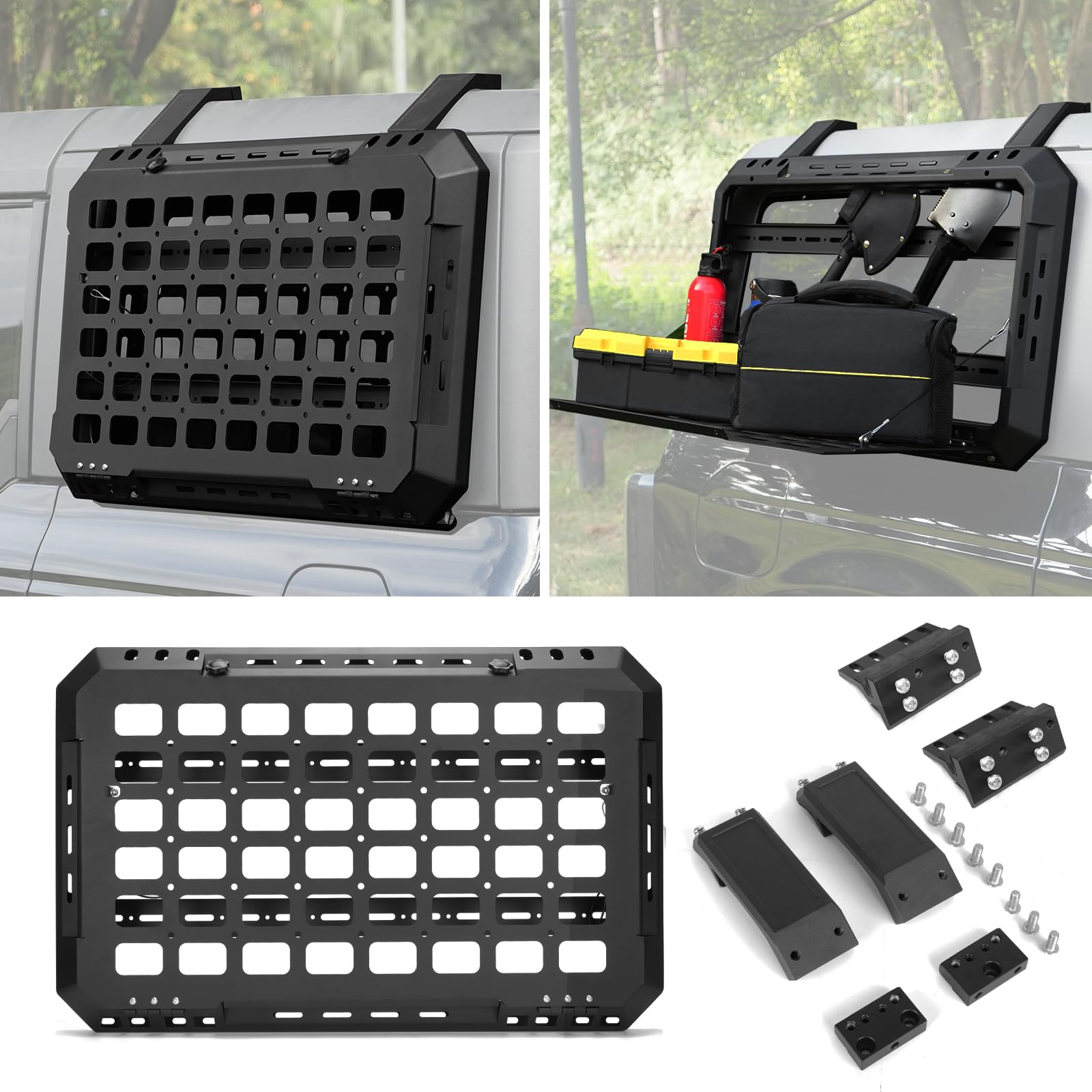 Panel Kit Rear Jeep Wrangler Molle Panels Z8 Rear Window Storage Panel Kit,Modular ...