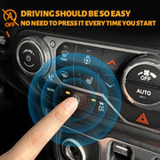 Auto Start Stop Eliminator Upgrade Plug Play Engine System (Jeep Wrangler, Not fit 4XE &  Ford Bronco & Forester/ Legacy/Outback/XV)