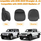Grey  Softness Driver Front Seat Headrest Pillow 100% Memory Foam and Breathable Cover (18-24 Jeep Wrangler JL 4 Door)