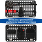 Tailgate Table Foldable Rear Cargo Shelf Tactical Molle Panel (21-23 Ford Bronco, Not Sport)