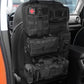 Tactical Seat Back Organizer, Universal Car Seat Back Cover with 5 Mole Bags in Different Sizes, Universal Fits All Vehicles