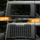 Rear Window Storage Molle Panel Flank Kit (21-24 4 Door Ford Bronco)