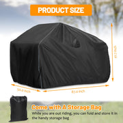 1000D ATV All-Weather Protection Waterproof Heavy Duty Oxford 4 Wheeler Cover (Polaris Yamaha Suzuki Honda)