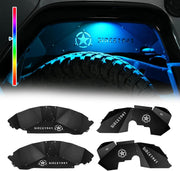 Perfect Fit Durable Protection Front & Rear Inner Fender Liners（07-18 Jeep Wrangler JK & JKU）
